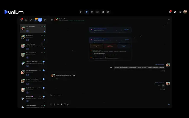 Análise de sentimento e feedback de pacientes integrada ao CRM Uniium